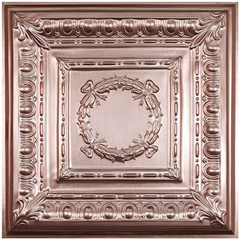 Empire Ceiling Tile - Faux Copper