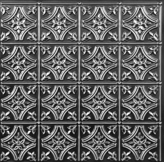 Verona Antique Silver Ceiling Tile