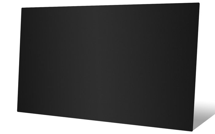 2x4 Black Ceiling Tile - Profile