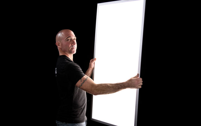 2x4 LED Light Panel Brightness