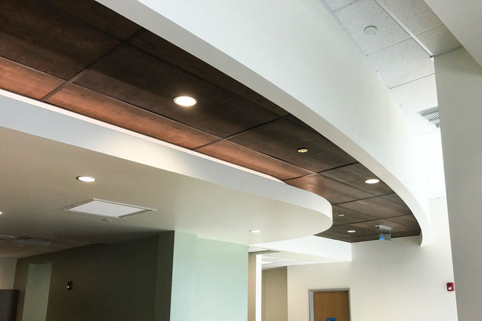 2x4 Wood Ceiling Tile Installation