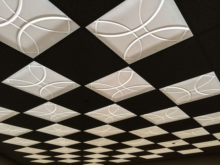 Celestial Ceiling Tile Installation