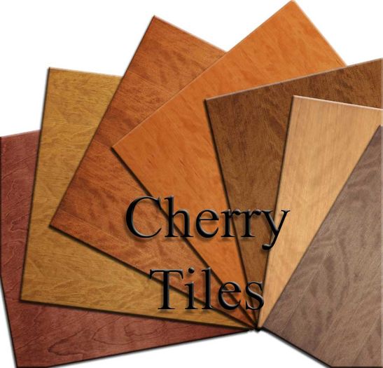 Cherry Wood Ceiling Tiles
