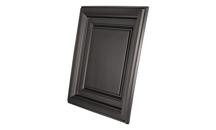 2x2 Coffered Black Ceiling Tile