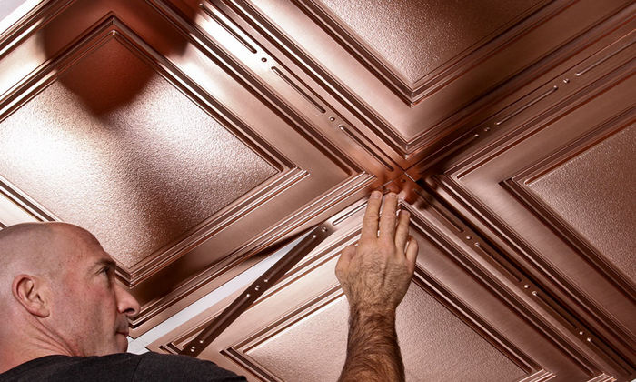 Copper Grid Strips for Ceiling Grid