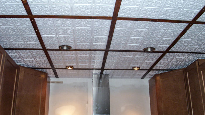 Customer Picture of the Fleur-de-lis Ceiling Tile