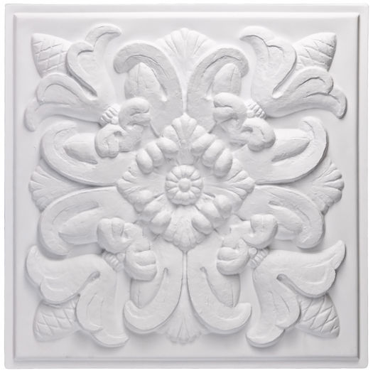 Florentine White Ceiling Tile