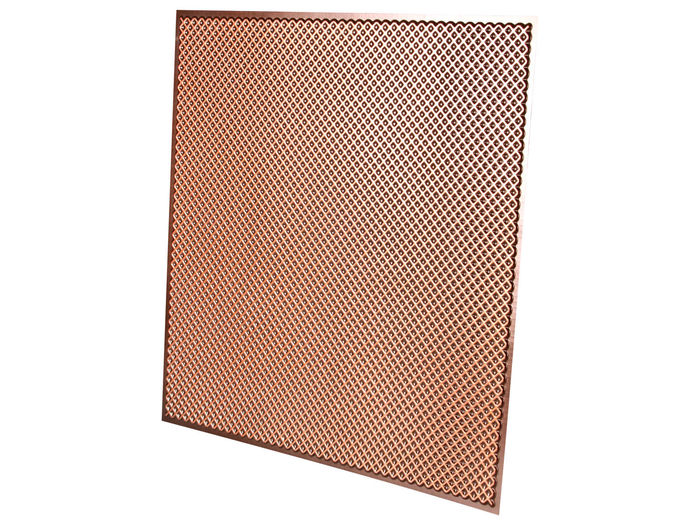 Profile of Antique Copper 2x2 Border Ceiling Tile