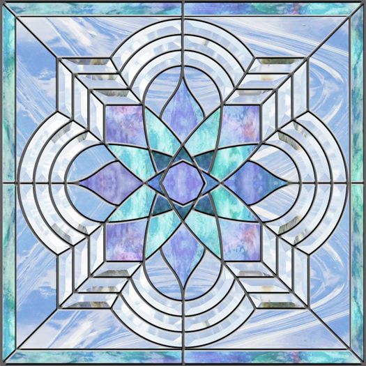 Stained Glass Ceiling Tile