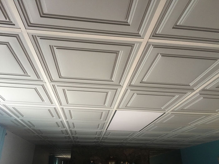 Stratford Stone 2x4 Ceiling Tile