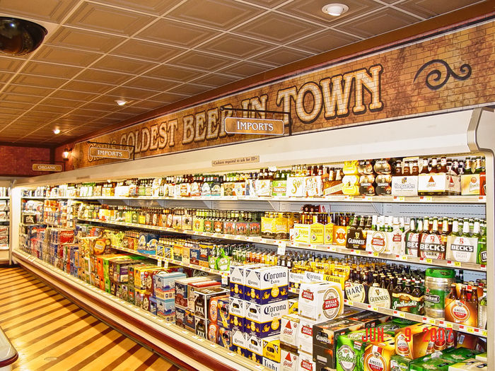 Latte Stratford used as a Supermarket Ceiling Tile