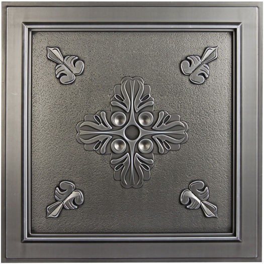 Veranda Antique Nickel Ceiling Tile