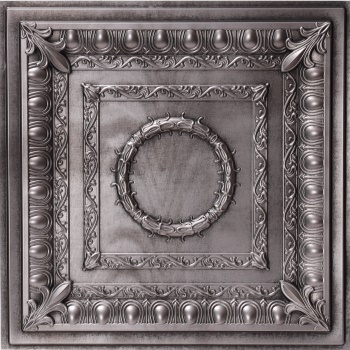 Regal Ceiling Tile - Dusky Nickel 