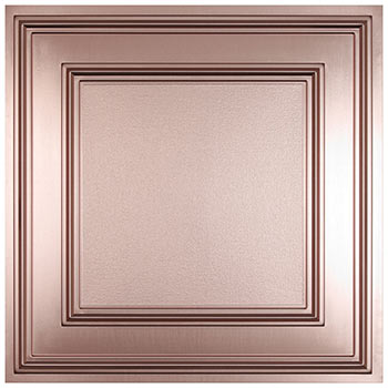 Cambridge Ceiling Tile - Faux Copper